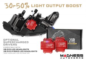 Toyota Tacoma LED Head Lights - XB EVO Series - Morimoto (2016-2023)